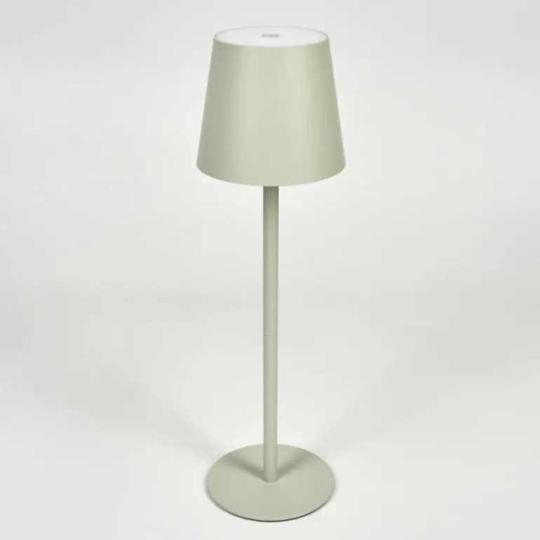 Allen Lampe de table d'extérieur, Lampe à poser LED Gris, Vert, 1 lumière
