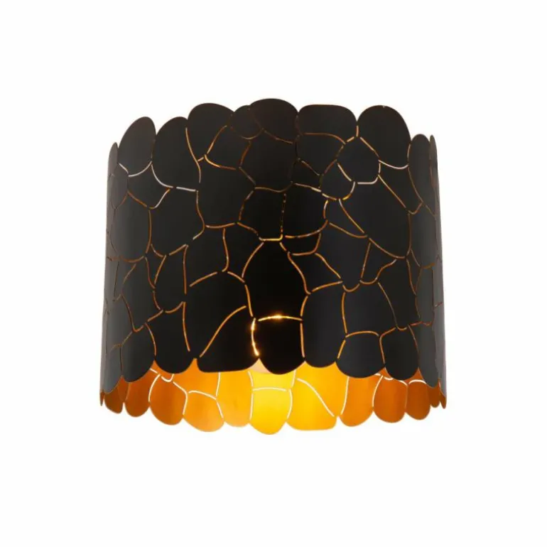 ALMELO Plafonnier Luminaires Lucide Noir, 1 lumière