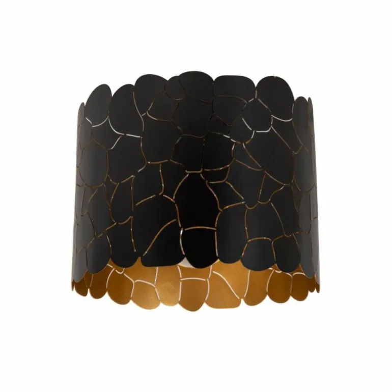 ALMELO Plafonnier Luminaires Lucide Noir, 1 lumière