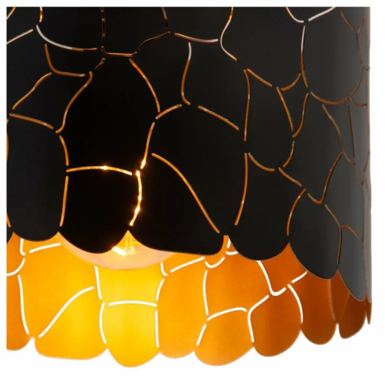 ALMELO Plafonnier Luminaires Lucide Noir, 1 lumière