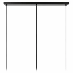 ALMELO Suspension Luminaires Lucide Noir, 3 lumières