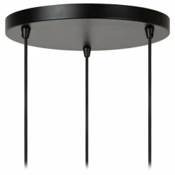 ALMELO Suspension Luminaires Lucide Noir, 3 lumières