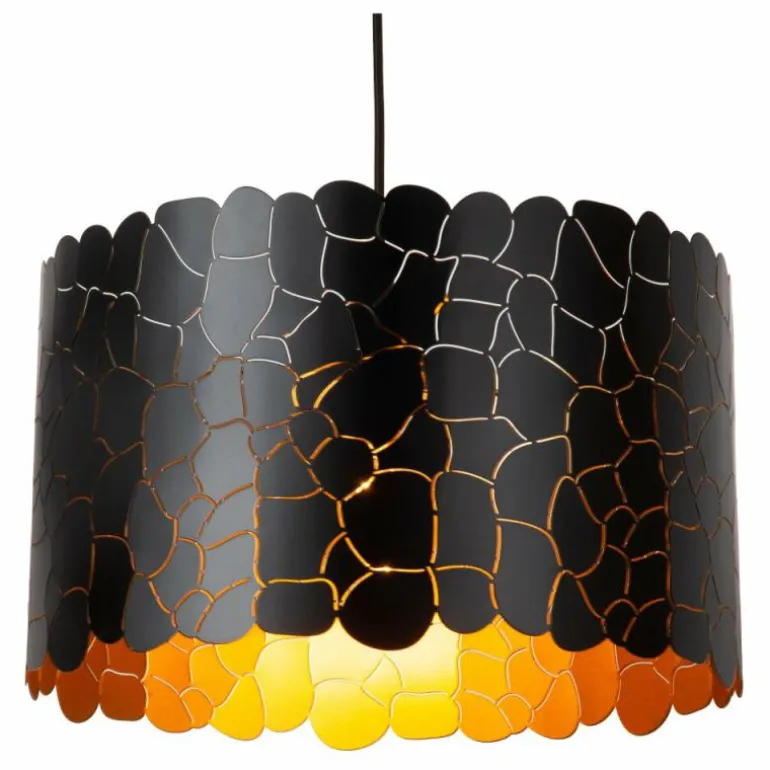 ALMELO Suspension Luminaires Lucide Noir, 1 lumière