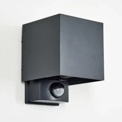 Almodofa Lampe murale d´extérieur, Luminaire Up & Down Anthracite, 1 lumière, Détecteur de mouvement