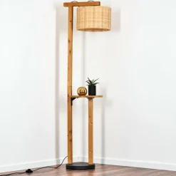 Almogarve Lampadaire Écru, Noir, 1 lumière