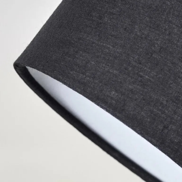 Alsen Plafonnier Noir, 6 lumières