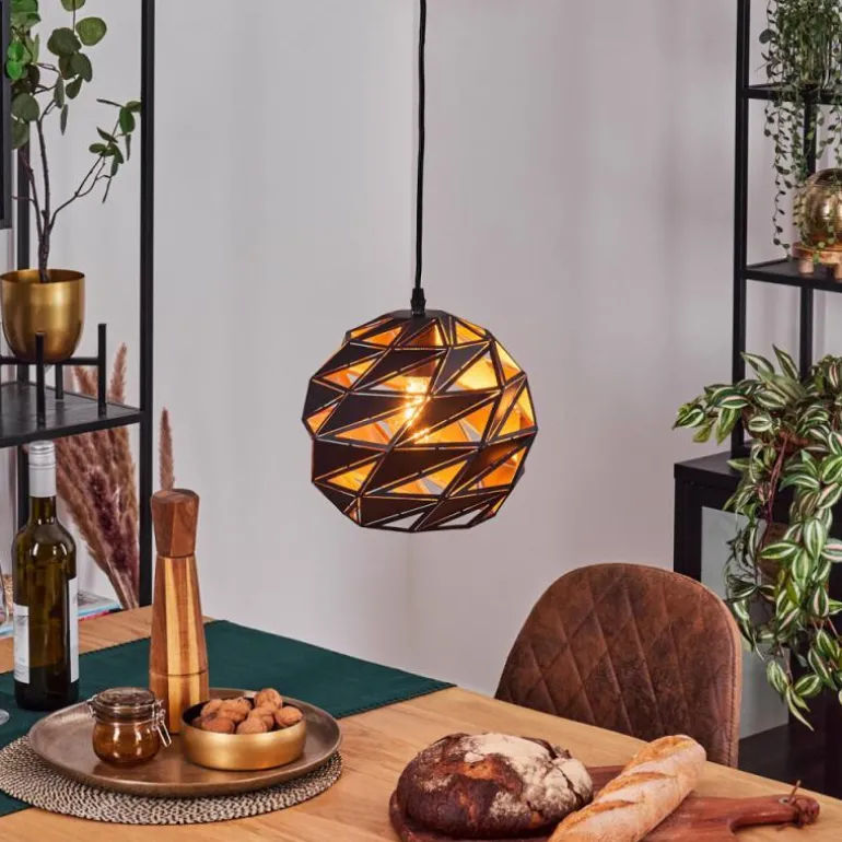 Alven Suspension, Suspension Noir, 1 lumière