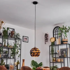 Alven Suspension, Suspension Noir, 1 lumière