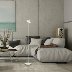 AMAG Lampadaire Luminaires Leuchten Direkt LED Blanc, 1 lumière