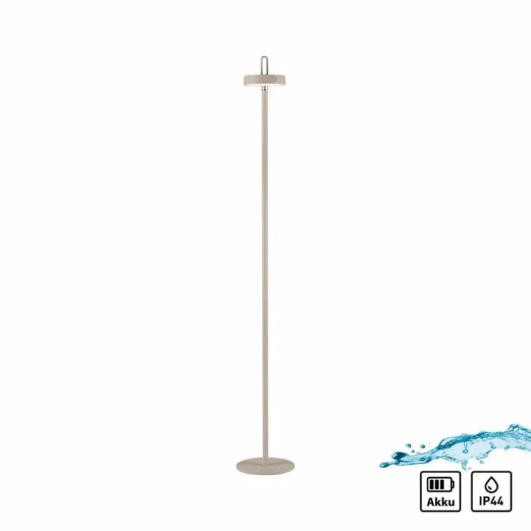 AMAG Lampadaire Luminaires Leuchten Direkt LED Gris, 1 lumière