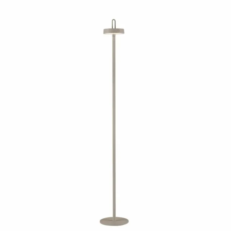 AMAG Lampadaire Luminaires Leuchten Direkt LED Gris, 1 lumière