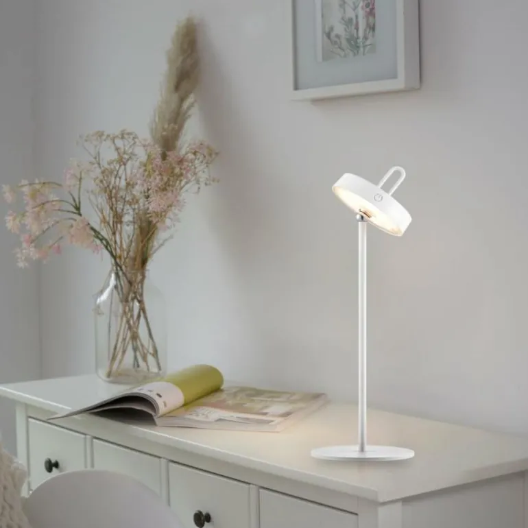 AMAG Lampe à poser Luminaires Leuchten Direkt LED Blanc, 1 lumière