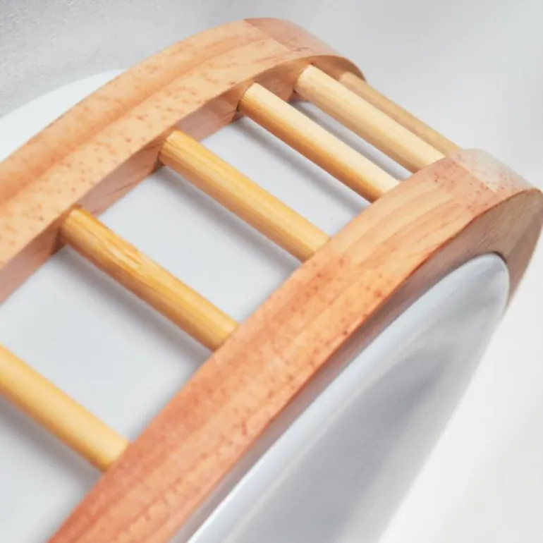 Amarelos Plafonnier LED Écru, Blanc, 1 lumière