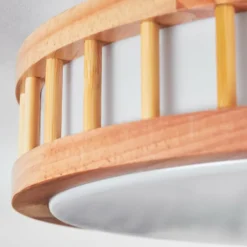 Amarelos Plafonnier LED Écru, Blanc, 1 lumière