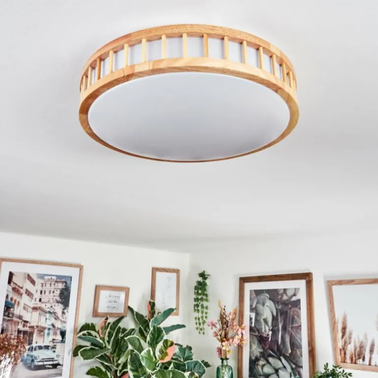 Amarelos Plafonnier, Panel LED Blanc, 1 lumière, Télécommandes