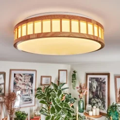 Amarelos Plafonnier, Panel LED Blanc, 1 lumière, Télécommandes