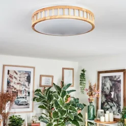 Amarelos Plafonnier, Panel LED Blanc, 1 lumière, Télécommandes