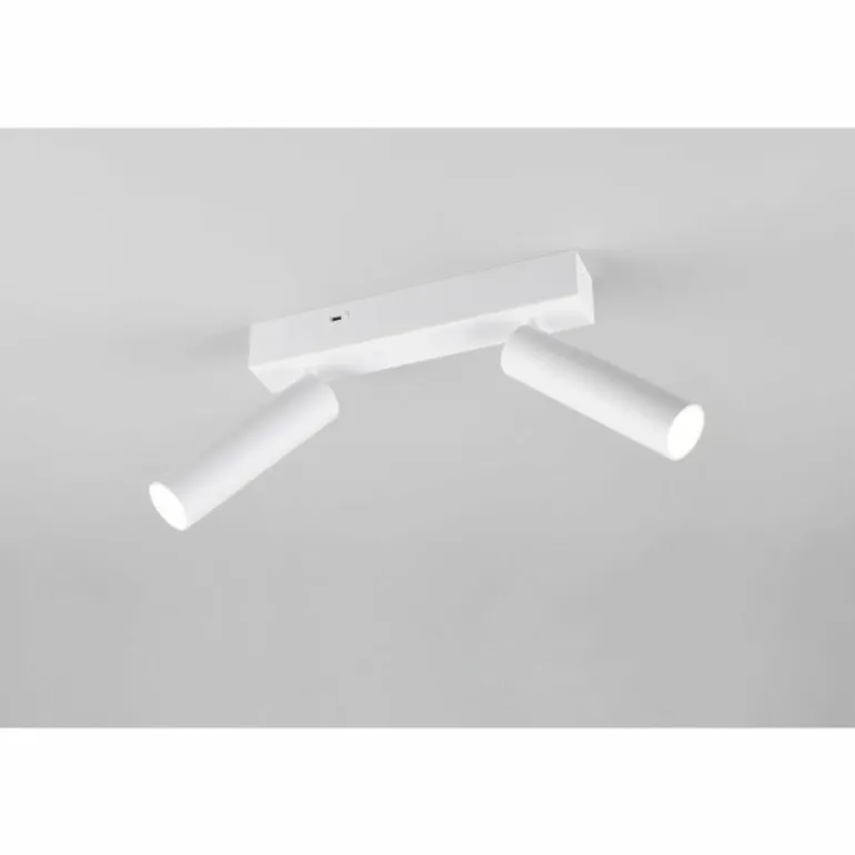 Ambala Spot de plafond Luminaires Trio LED Blanc, 2 lumières