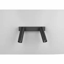 Ambala Spot de plafond Luminaires Trio LED Noir, 2 lumières