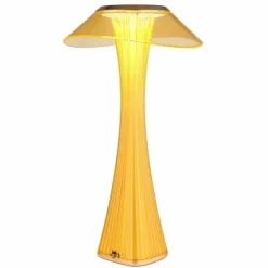 Ambra Lampe à poser Luminaires Globo Lighting LED Ambre, Or, 1 lumière