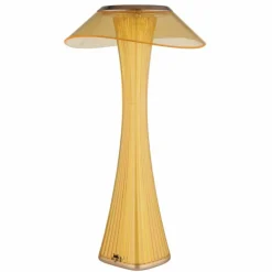 Ambra Lampe à poser Luminaires Globo Lighting LED Ambre, Or, 1 lumière