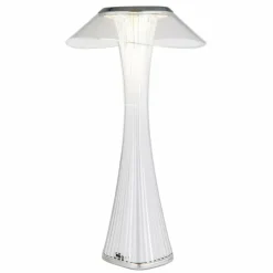 Ambra Lampe à poser Luminaires Globo Lighting LED Chrome, Transparent, 1 lumière