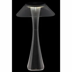 Ambra Lampe à poser Luminaires Globo Lighting LED Chrome, Fumée, Noir, 1 lumière