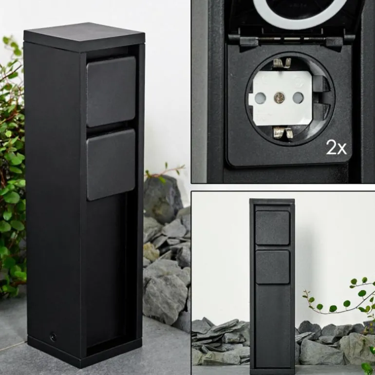Amersfoort Prises électriques d'extérieur, Accessoire Noir