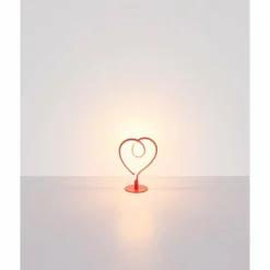 Amore Lampe à poser Luminaires Globo Lighting LED Chrome, 1 lumière