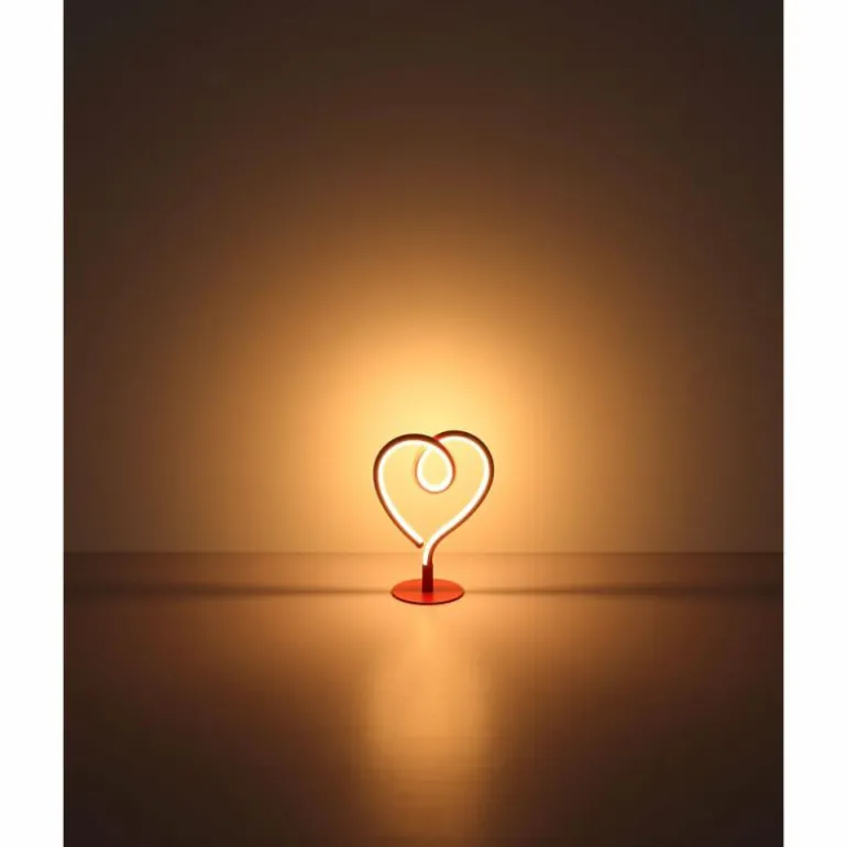 Amore Lampe à poser Luminaires Globo Lighting LED Chrome, 1 lumière