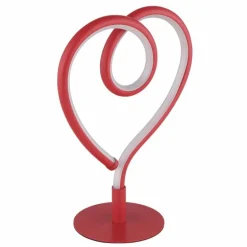 Amore Lampe à poser Luminaires Globo Lighting LED Rouge, 1 lumière