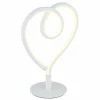 Amore Lampe à poser Luminaires Globo Lighting LED Blanc, 1 lumière