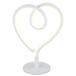 Amore Lampe à poser Luminaires Globo Lighting LED Blanc, 1 lumière