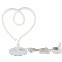 Amore Lampe à poser Luminaires Globo Lighting LED Blanc, 1 lumière