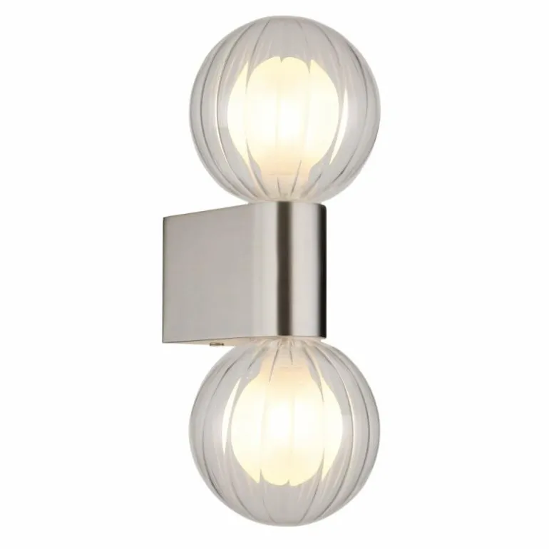 Ander Applique murale Luminaires Globo Lighting Gris, 2 lumières