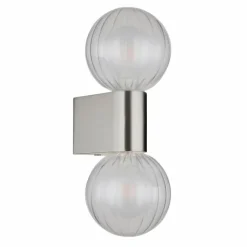 Ander Applique murale Luminaires Globo Lighting Gris, 2 lumières