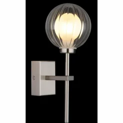 Ander Applique murale Luminaires Globo Lighting Nickel mat, 1 lumière