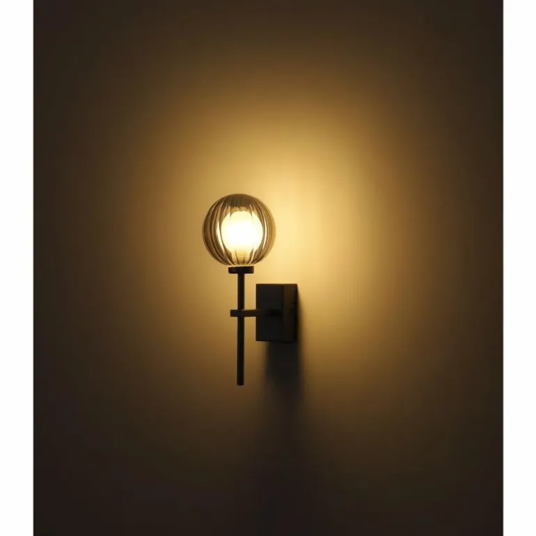 Ander Applique murale Luminaires Globo Lighting Noir, 1 lumière