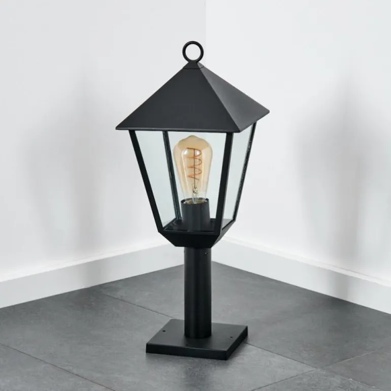 Anfei Eclairage de chemin Noir, 1 lumière