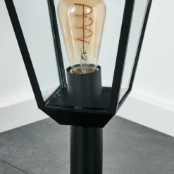 Anfei Eclairage de chemin Noir, 1 lumière