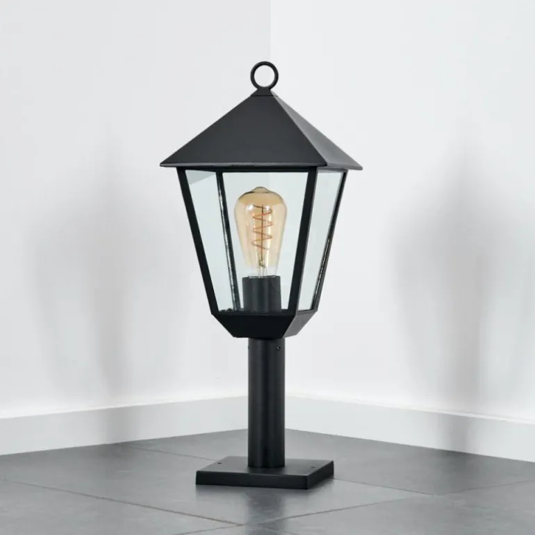 Anfei Eclairage de chemin Noir, 1 lumière