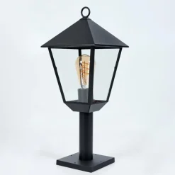 Anfei Eclairage de chemin Noir, 1 lumière