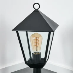 Anfei Eclairage de chemin Noir, 1 lumière