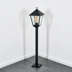 Anfei Eclairage de chemin Noir, 1 lumière