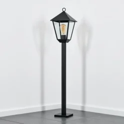 Anfei Eclairage de chemin Noir, 1 lumière