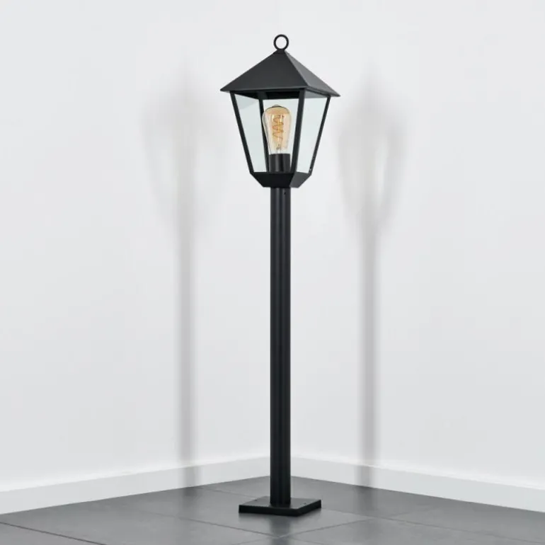 Anfei Eclairage de chemin Noir, 1 lumière