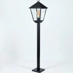 Anfei Eclairage de chemin Noir, 1 lumière