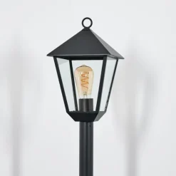 Anfei Eclairage de chemin Noir, 1 lumière