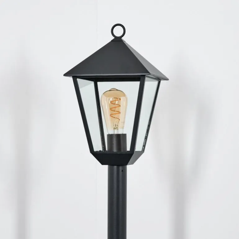 Anfei Eclairage de chemin Noir, 1 lumière