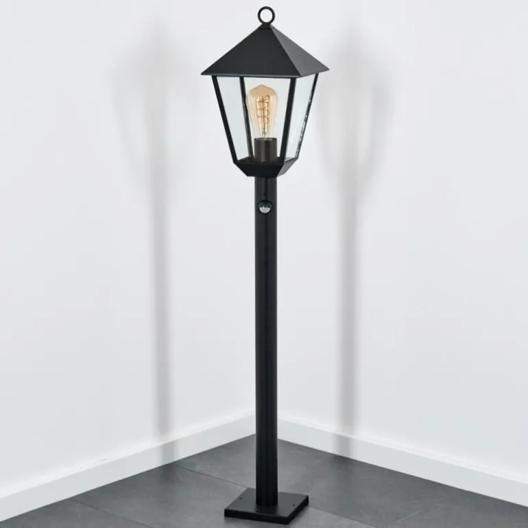 Anfei Eclairage de chemin Noir, 1 lumière, Détecteur de mouvement